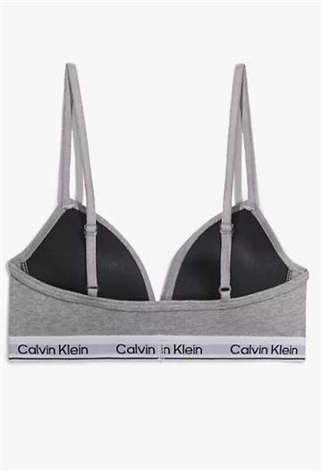 Calvin Klein Triangle Bh - Grey Heather